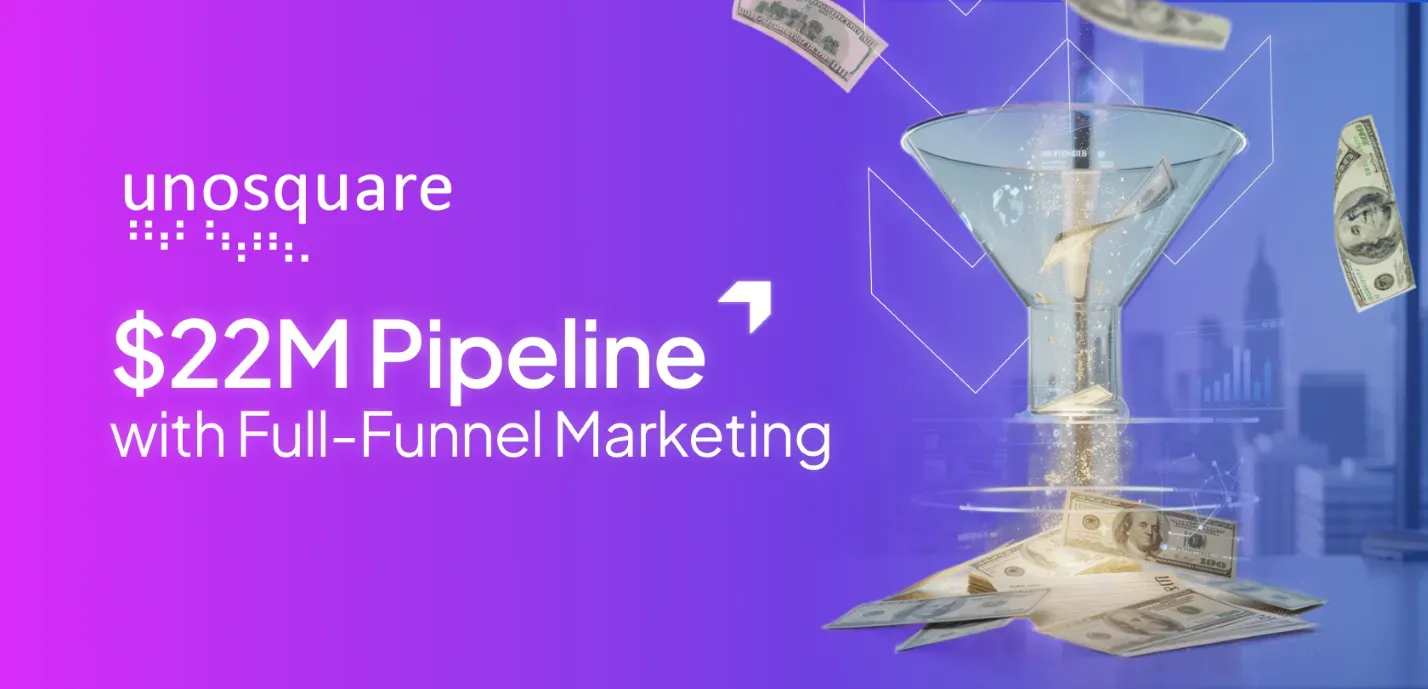 Unosquare: $22M Pipeline with Full-Funnel Marketing