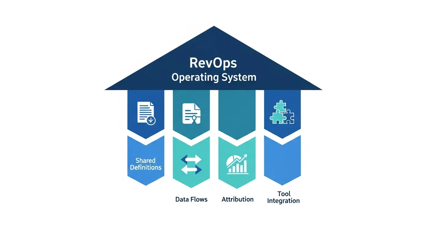 The four pillars of an effective RevOps operating system